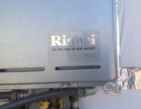 Rinnai R98ls Temperature Controlled, Continuous Flow, Gas Hot Water System)